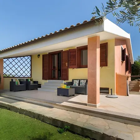 Nyaraló Regina - Doppia Vista Mare Con Giardino E Bbq Costa Rei